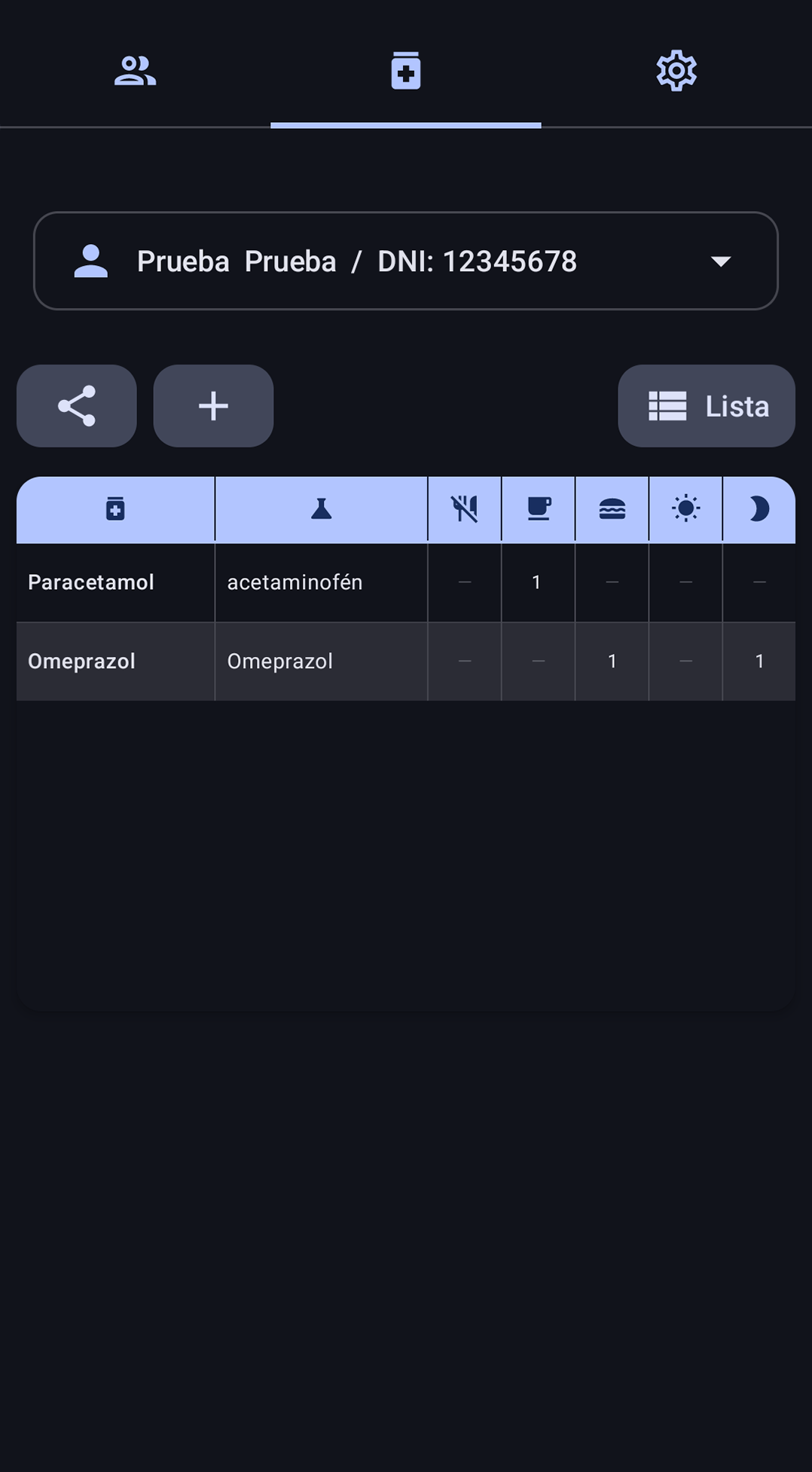 Captura de la app movil MedSync 9